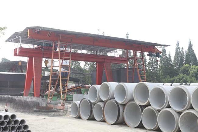 水泥管生產(chǎn)展示